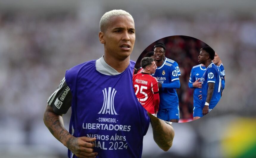 Deyverson tambien reacciono tras la polemica de V El delantero brasileño Deyverson mostró su apoyo incondicional a Vinicius Jr. luego de la reciente controversia que involucró al joven Gianluca Prestianni.