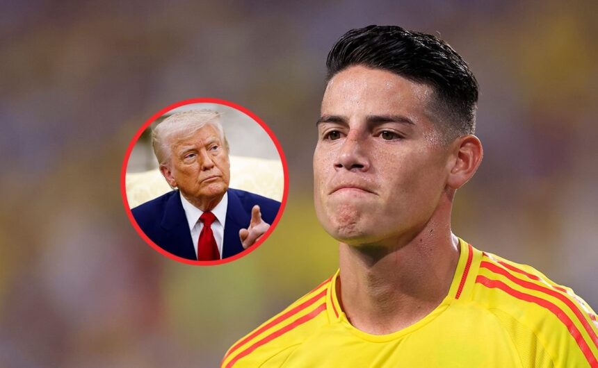 Donald Trump obligaria a que James Rodriguez hicie Las políticas migratorias de Donald Trump podrían imponer nuevas condiciones administrativas para que James Rodríguez logre fichar por un club en EE.UU.