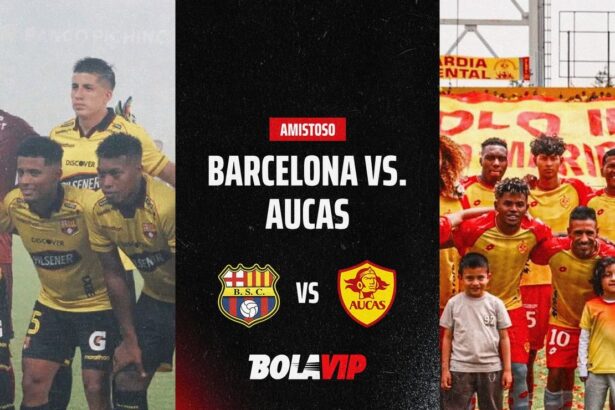EN VIVO Y GRATIS Barcelona SC vs. Aucas por la Noc Sigue todas las emociones de la Noche Amarilla 2026. El Ídolo del Astillero, Barcelona SC, se enfrenta a Aucas en el Estadio Olímpico Atahualpa de Quito.