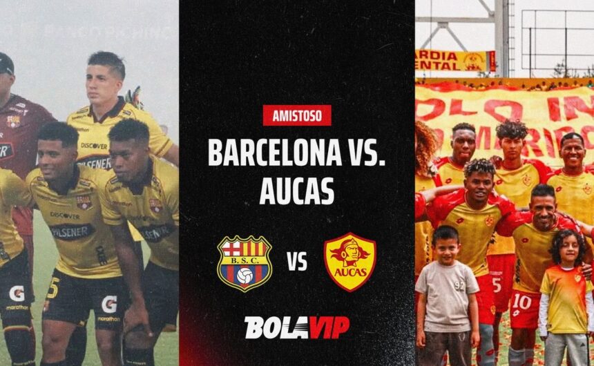 EN VIVO Y GRATIS Barcelona SC vs. Aucas por la Noc Sigue todas las emociones de la Noche Amarilla 2026. El Ídolo del Astillero, Barcelona SC, se enfrenta a Aucas en el Estadio Olímpico Atahualpa de Quito.