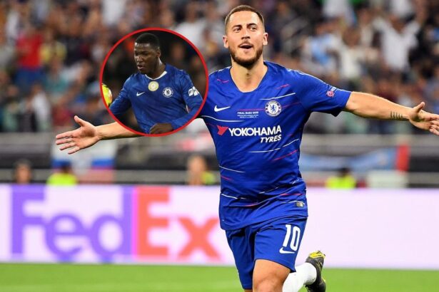 Eden Hazard leyenda de Chelsea le puso este apod El histórico Eden Hazard visitó al Chelsea y bautizó al ecuatoriano Moisés Caicedo con un sobrenombre que destaca su despliegue físico en la Premier League.