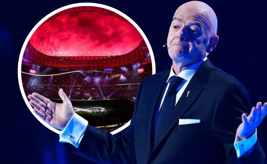 El giro inesperado que haria la FIFA para el parti La FIFA estudia retirar el partido inaugural del Mundial 2026 al Estadio Azteca debido a retrasos en sus obras. El inicio del torneo podría cambiar de rumbo.