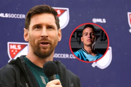 El primer mensaje de Messi que le apunto a James R Lionel Messi y James Rodríguez volverán a competir en la misma liga tras su etapa en España. El fútbol de Estados Unidos se viste de gala con el '10' colombiano.