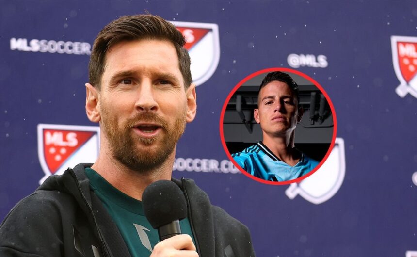 El primer mensaje de Messi que le apunto a James R Lionel Messi y James Rodríguez volverán a competir en la misma liga tras su etapa en España. El fútbol de Estados Unidos se viste de gala con el '10' colombiano.