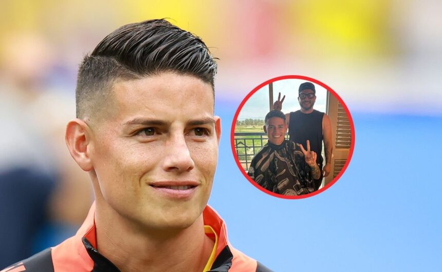 El quiso pagar pero le dije que no La historia d Conoce la historia detrás del encuentro entre James Rodríguez y el barbero José Alberto Jaramillo, quien se negó a recibir un pago de 100 dólares.