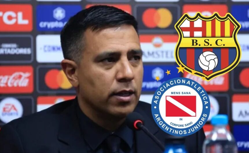 El tenso momento entre Cesar Farias y periodista t Tras la derrota de Barcelona ante Argentinos Juniors, el estratega César Farías tuvo un acalorado intercambio de palabras con un periodista en rueda de prensa.