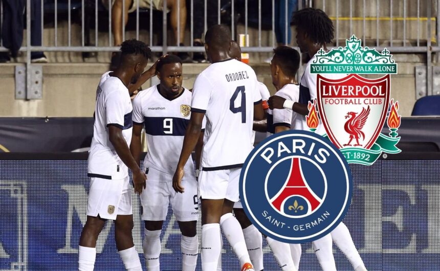 Es titular en Ecuador y ahora se lo pelean Liverpo Un pilar fundamental de la Selección de Ecuador despierta el interés de las potencias europeas. Liverpool y PSG compiten por el fichaje de la figura tricolor.
