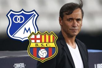 Fabian Bustos llego a Millonarios y pidio a un jug El estratega argentino Fabián Bustos tendría en la mira a un referente de Barcelona SC para reforzar su nuevo proyecto deportivo en el club Millonarios.