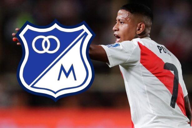 Fabian Bustos lo quiere para Millonarios y Univers El estratega argentino Fabián Bustos desea sumar a Andy Polo a las filas de Millonarios, pero Universitario ya fijó una cifra millonaria para su salida.