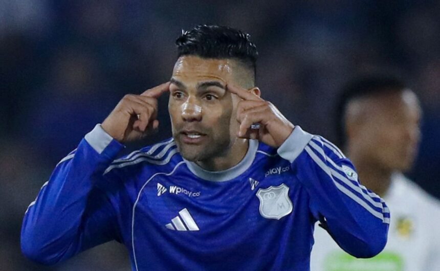 Falcao sera sancionado por Dimayor tras su primer El delantero de Millonarios, Radamel Falcao García, enfrentará una sanción disciplinaria tras marcar su primer tanto en la liga colombiana.