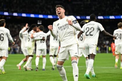 Federico Valverde termino con su peor racha en LaL El volante charrúa Federico Valverde volvió a marcar en LaLiga, poniendo fin a su racha más negativa sin anotar con la camiseta del Real Madrid.