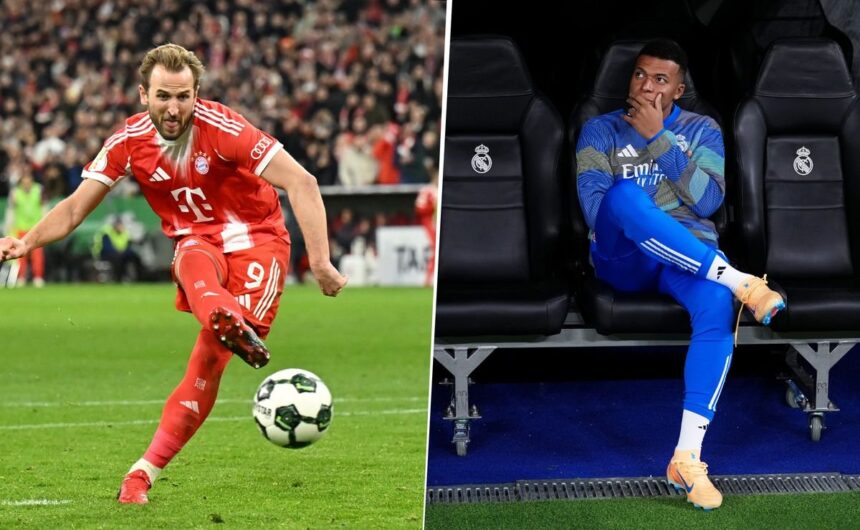 Harry Kane aprovecho la lesion de Kylian Mbappe y Harry Kane lidera la carrera por la Bota de Oro con 41 tantos, aprovechando la ausencia por lesión de Kylian Mbappé en el cierre de temporada.