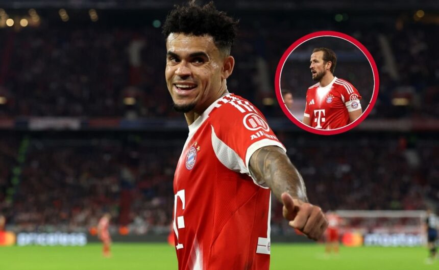 Harry Kane necesita la ayuda de Luis Diaz para rom El delantero inglés Harry Kane busca batir la marca histórica de Robert Lewandowski en el Bayern Múnich con el apoyo del talento de Luis Díaz.