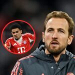 Harry Kane se rindiA3 ante Luis DAaz con la defini El goleador inglés Harry Kane elogió el talento del colombiano Luis Díaz tras su reciente y espectacular actuación con una tripleta en Europa.