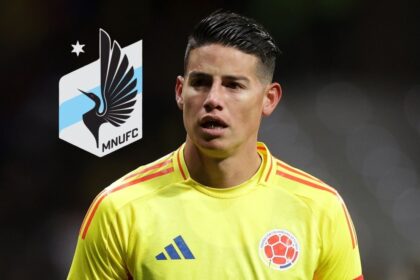 Himno como Manchester City y una leyenda colombian El astro colombiano James Rodríguez llega a la MLS para liderar al Minnesota United, una franquicia con mística europea y fuerte legado cafetero.