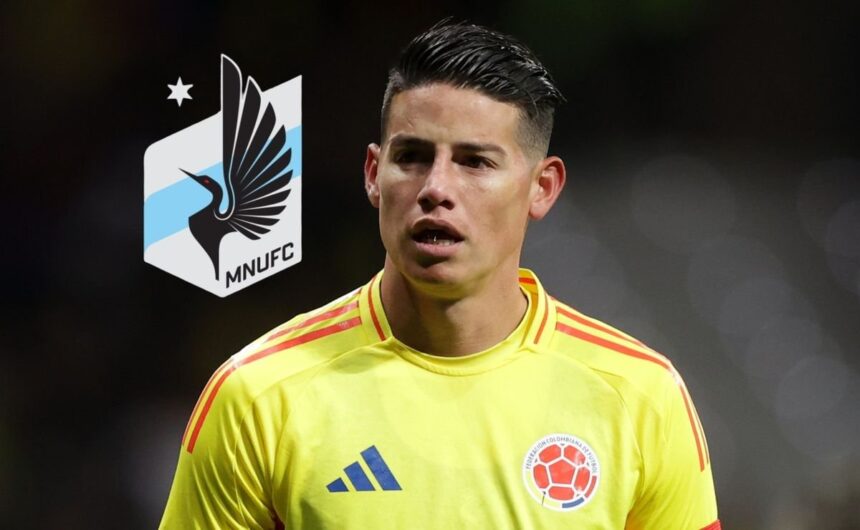 Himno como Manchester City y una leyenda colombian El astro colombiano James Rodríguez llega a la MLS para liderar al Minnesota United, una franquicia con mística europea y fuerte legado cafetero.