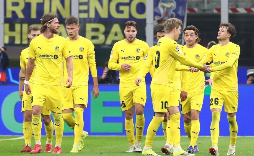 Inter de Milan Manchester City y Atletico Madrid El FK Bodø/Glimt, valorado en solo 60 millones de euros, se convierte en la revelación de la Champions League al amenazar a las potencias continentales.