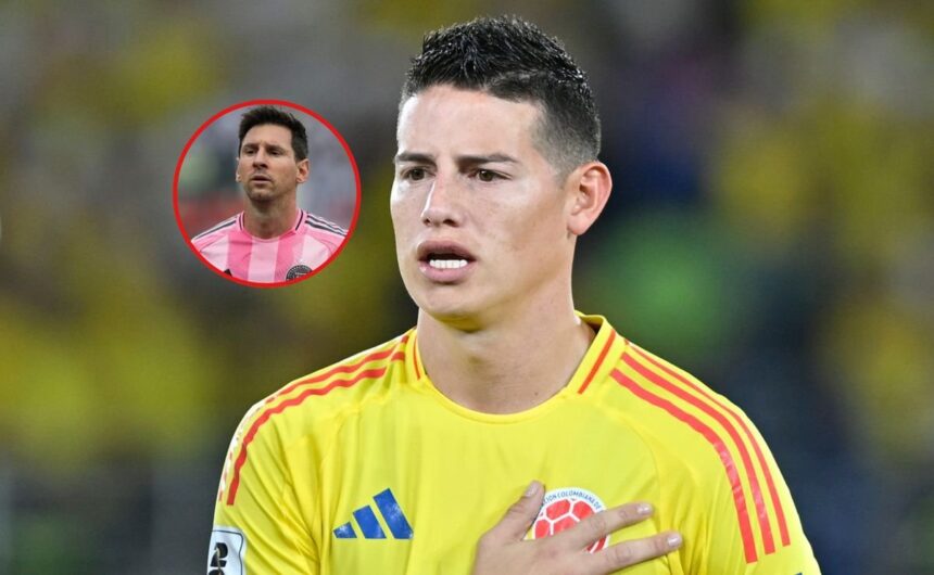 James Rodriguez a un paso de ser rival de Lionel El astro colombiano James Rodríguez mantiene negociaciones avanzadas para llegar a la MLS y competir directamente contra Lionel Messi previo al Mundial 2026.