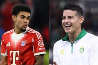 James Rodriguez no dudo y le puso un nuevo apodo a El volante James Rodríguez reaccionó de manera especial a la histórica actuación de Luis Díaz, bautizándolo con un nuevo sobrenombre en redes sociales.