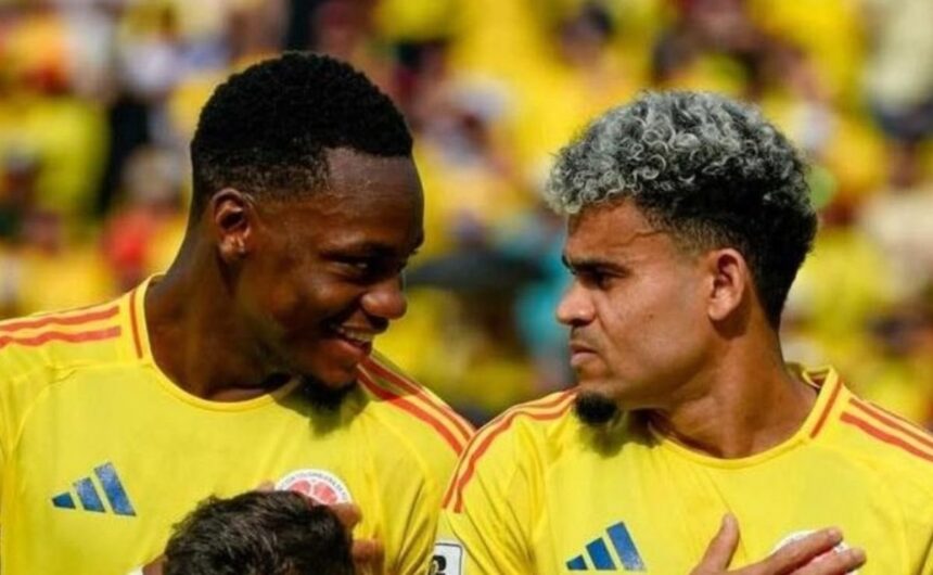 Jhon Duran esta a punto de quedarse sin Mundial y El atacante del Liverpool, Luis Díaz, bromeó con su compañero Jhon Durán poniéndole un sobrenombre que se volvió tendencia en redes sociales.