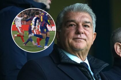 Joan Laporta estalla contra LaLiga tras la polemic Tras la polémica caída del FC Barcelona ante el Girona, el presidente Joan Laporta rompió el silencio con una contundente declaración de guerra deportiva.