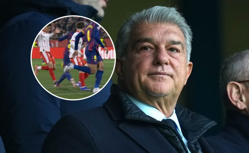 Joan Laporta estalla contra LaLiga tras la polemic Tras la polémica caída del FC Barcelona ante el Girona, el presidente Joan Laporta rompió el silencio con una contundente declaración de guerra deportiva.