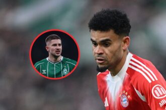 Jugador del Werder Bremen reconoce en lo que termi El volante del Werder Bremen destacó la visión de juego y precisión de Luis Díaz tras su última asistencia, calificando su técnica como algo excepcional.
