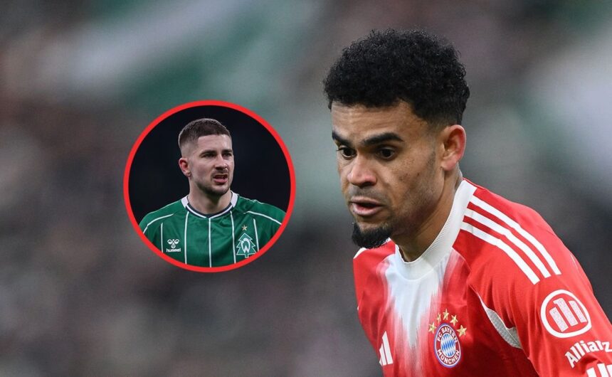 Jugador del Werder Bremen reconoce en lo que termi El volante del Werder Bremen destacó la visión de juego y precisión de Luis Díaz tras su última asistencia, calificando su técnica como algo excepcional.