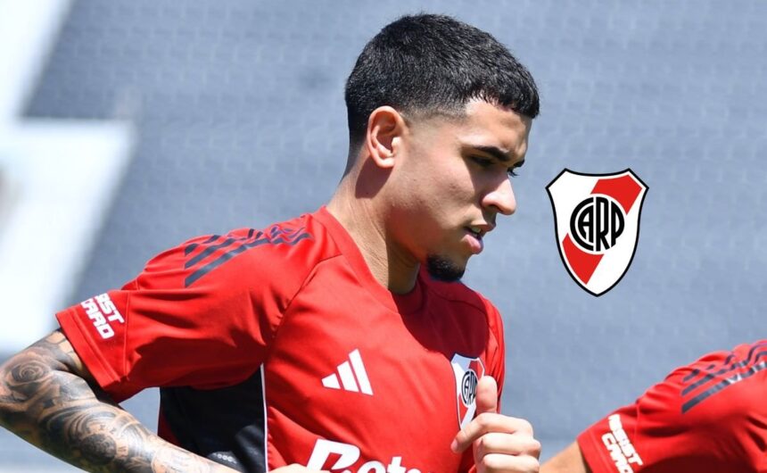 Kendry Paez ni ha jugado en River y ya marco un re La joya ecuatoriana, **Kendry Páez**, ha establecido una nueva marca en el fútbol de **Argentina** incluso antes de debutar oficialmente con **River Plate**.