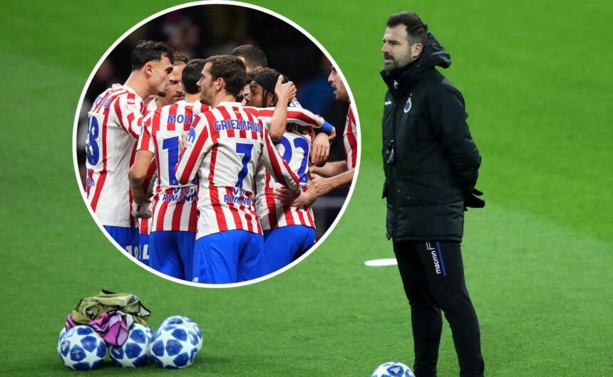 La advertencia del Brujas al Atletico de Madrid C El estratega del Brujas, Ivan Leko, analizó las debilidades del Atlético de Madrid previo al choque crucial por los Play Off europeos.