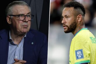 La decision a la que se encamina Carlo Ancelotti c El futuro de Neymar Júnior en la Selección de Brasil genera controversia ante la posibilidad de quedar fuera de la lista para el Mundial 2026.