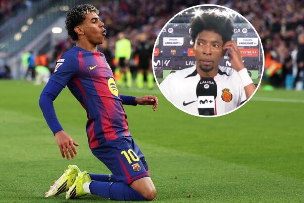 La insolita declaracion de Johan Mojica tras la de Pese a la goleada 3-0 sufrida por el Mallorca, Johan Mojica destacó su duelo individual ante la joya azulgrana Lamine Yamal.