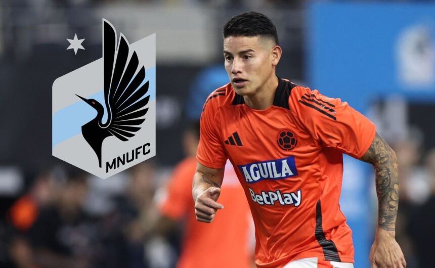 La posicion que tendria James Rodriguez en el Minn La posible llegada de James Rodríguez al Minnesota United sacude el mercado. Descubre la sorpresiva posición táctica que el club tiene preparada para el 10.