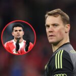 La primera publicacion de Luis Diaz tras conocerse El colombiano Luis Díaz se pronunció tras conocerse la situación médica de Manuel Neuer, su compañero en el Bayern Múnich, quien enfrenta una dura baja.