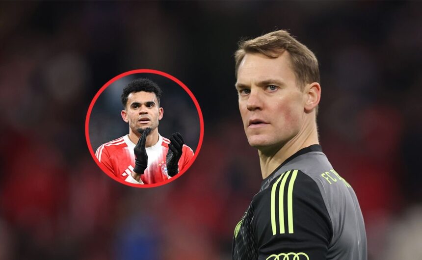 La primera publicacion de Luis Diaz tras conocerse El colombiano Luis Díaz se pronunció tras conocerse la situación médica de Manuel Neuer, su compañero en el Bayern Múnich, quien enfrenta una dura baja.