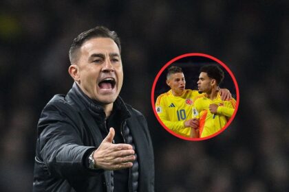 La reaccion de Cannavaro DT de Uzbekistan cuando El histórico Fabio Cannavaro, actual DT de Uzbekistán, mostró su admiración por el nivel de James Rodríguez y Luis Díaz, figuras de la Selección Colombia.