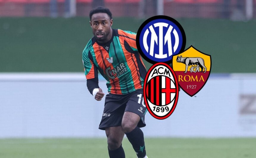 La rompe en el Venezia y un gigante de Italia esta El talentoso extremo ecuatoriano John Yeboah despierta el interés de un club histórico de la Serie A gracias a sus grandes actuaciones con el Venezia.