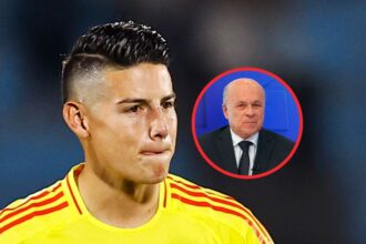 Le robo un balon a Messi y Velez lo pidio para ree El analista Carlos Antonio Vélez sugiere un relevo para James Rodríguez en la Selección de Colombia basándose en el alto nivel mostrado frente a Messi.