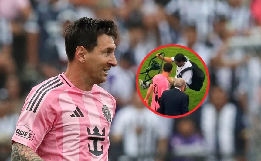 Llego a mas de 554 mil reproducciones Messi y un El astro argentino Lionel Messi protagonizó un emotivo momento con un camarógrafo que ya supera las 554 mil reproducciones tras el duelo ante Alianza Lima.