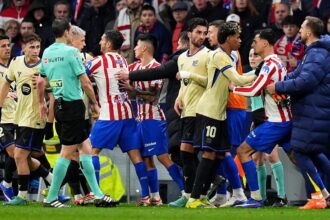 Maxima tension en la previa del Barcelona vs. Atle El choque de vuelta por la Copa del Rey entre Barcelona y Atlético de Madrid en el Camp Nou fue declarado de alto riesgo por las autoridades locales.