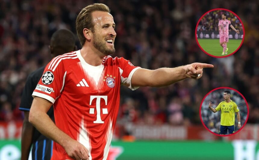 Mientras Harry Kane llegA3 a 500 goles en 753 part El goleador inglés Harry Kane llegó a los 500 tantos en su carrera. Comparamos su efectividad histórica frente a los registros de Messi y Cristiano Ronaldo.