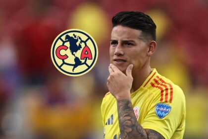 Mientras James le pidio 5 millones de dolares a Mi El volante colombiano James Rodríguez bajaría sus pretensiones económicas para concretar su llegada a las Águilas del América en la Liga MX.