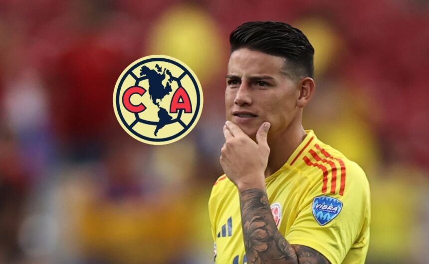 Mientras James le pidio 5 millones de dolares a Mi El volante colombiano James Rodríguez bajaría sus pretensiones económicas para concretar su llegada a las Águilas del América en la Liga MX.