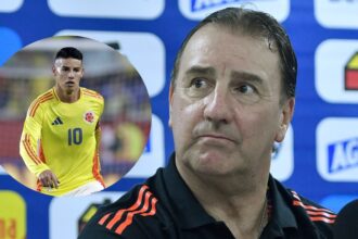 Nestor Lorenzo le habria dado ultimatum a James R El estratega de la Selección de Colombia, Néstor Lorenzo, habría condicionado la permanencia de James Rodríguez, generando preocupación en el país vecino.