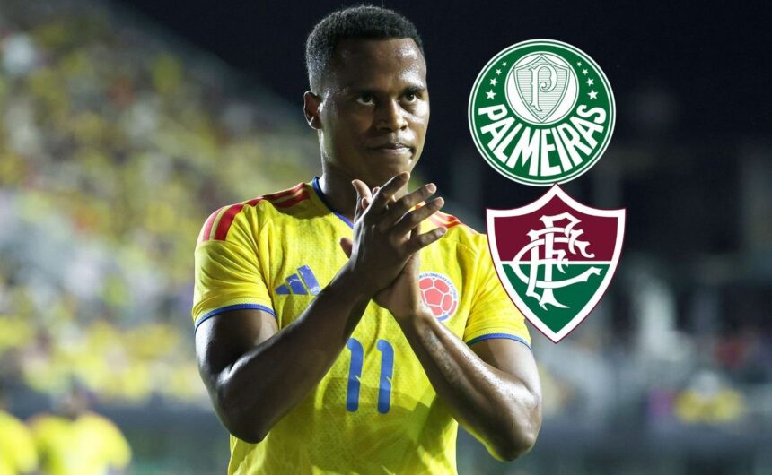 Que le den una paliza. Hinchas de Fluminense ex La posible transferencia de **Jhon Arias** al **Palmeiras** desata la furia de la hinchada del **Fluminense**, generando reacciones agresivas en redes sociales.