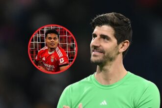 Toda Colombia sorprendida por las palabras del arq El portero del Real Madrid, Thibaut Courtois, elogió el nivel del colombiano Richard Ríos, destacando su calidad técnica y proyección internacional.