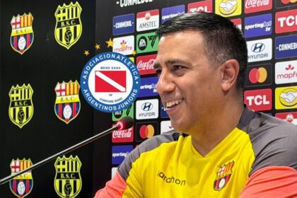 Tras el caso de Matias Lugo La amenaza de Cesar F El estratega de Barcelona SC, César Farías, envió un mensaje directo a Argentinos Juniors tras la controversia generada por el caso Matías Lugo.