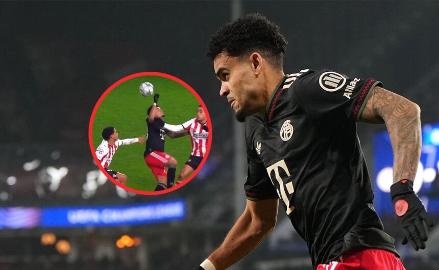 UEFA presume la jugada maradoniana de Luis Diaz co La UEFA destacó la espectacular maniobra de Luis Díaz, que superó los 8.8 millones de reproducciones en menos de 24 horas por su gran calidad técnica.