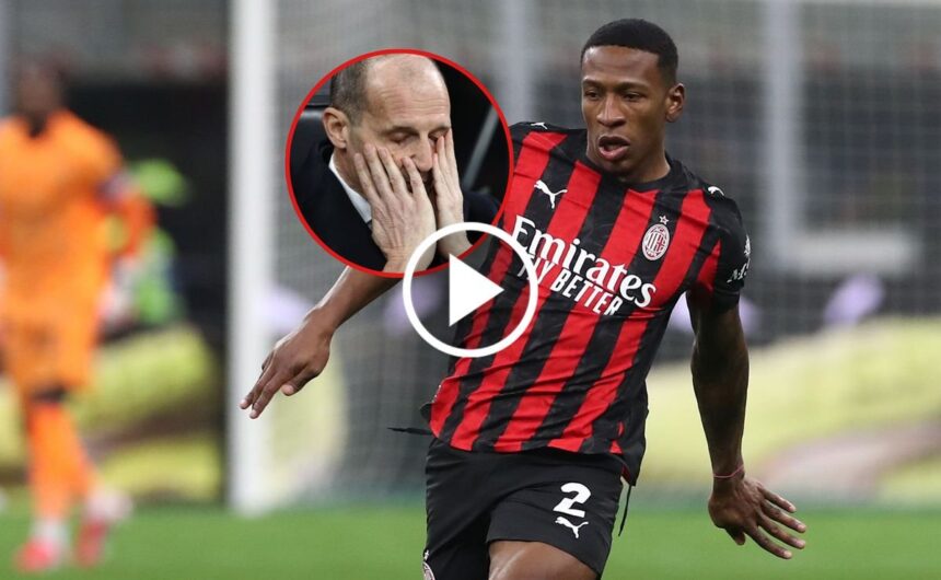 VIDEO El monumental cabreo de Allegri con Pervis El estratega italiano Massimiliano Allegri mostró su total descontento con el ecuatoriano Pervis Estupiñán tras una jugada de fantasía en pleno partido.