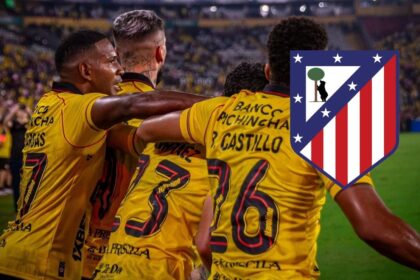 Valorado en millones Atletico de Madrid va por j El equipo de Diego Simeone tendría en la mira a un referente del Ídolo. Una oferta millonaria desde España sacudiría el mercado de pases de Barcelona SC.